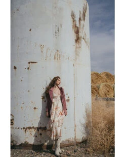 Free People Women's Audrey Embroidered Floral Sleeveless Dress -Dan Post Store 2000376789 103 P1