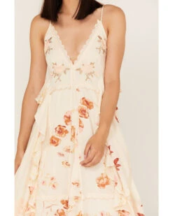 Free People Women's Audrey Embroidered Floral Sleeveless Dress -Dan Post Store 2000376789 103 P4