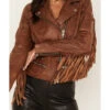 Mauritius Leather Women's Zoe RF Fringe Leather Jacket 2 Mauritius Leather Women's Zoe RF Fringe Leather Jacket -Dan Post Store 2000377020 235 P3