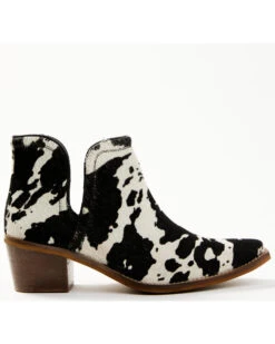 Myra Bag Women's Easy Going Cow Hair Western Booties - Snip Toe