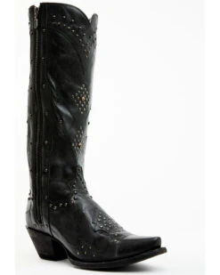 Dan Post Women's Daredevil Studded Tall Western Boots - Snip Toe 11 Dan Post Women's Daredevil Studded Tall Western Boots - Snip Toe -Dan Post Store 2000377483 001 P1