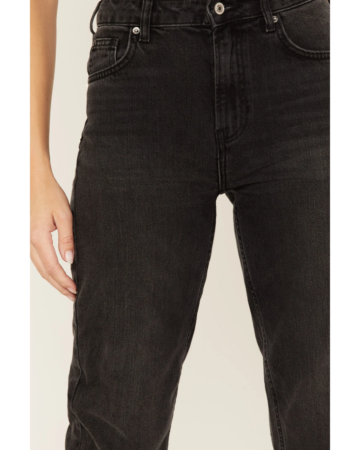 Free People Women's High Rise Pacifica Straight Jeans 4 Free People Women's High Rise Pacifica Straight Jeans - Image 2