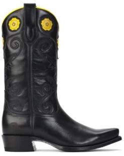 Ranch Road Boots Women's Rosette Floral Embroidered Western Boots - Snip Toe -Dan Post Store 2000378494 001 P2