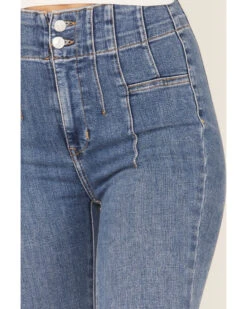 Free People Women's High Rise Jayde Flare Jeans -Dan Post Store 2000378497 400 P2