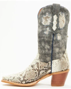 Dan Post Women's Exotic Python Western Boots - Snip Toe