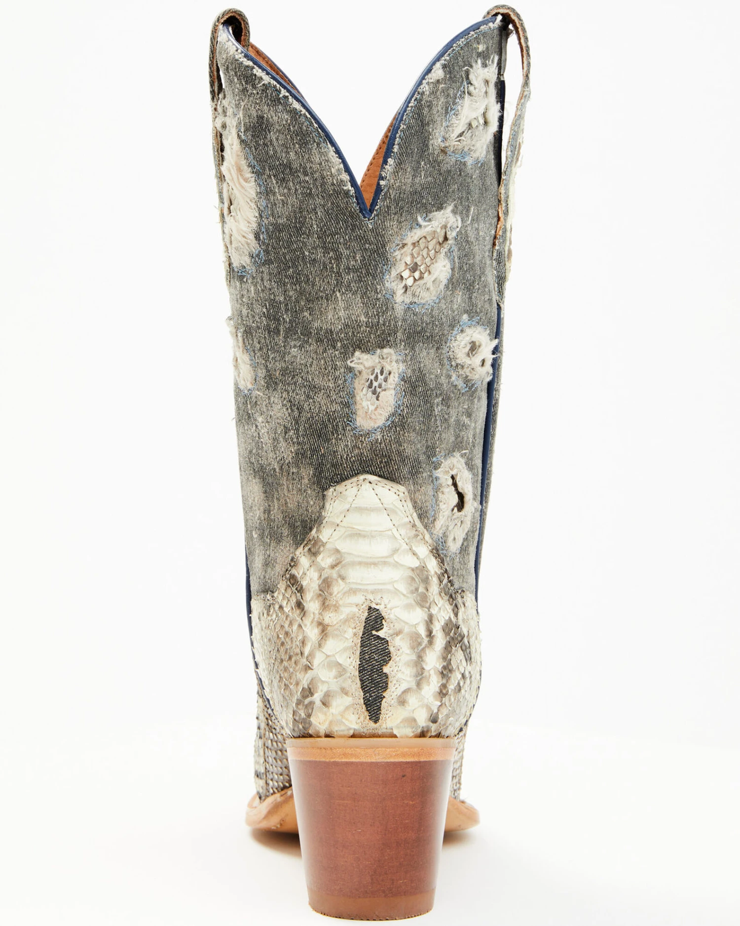 Dan Post Women's Exotic Python Western Boots - Snip Toe 6 Dan Post Women's Exotic Python Western Boots - Snip Toe - Image 4