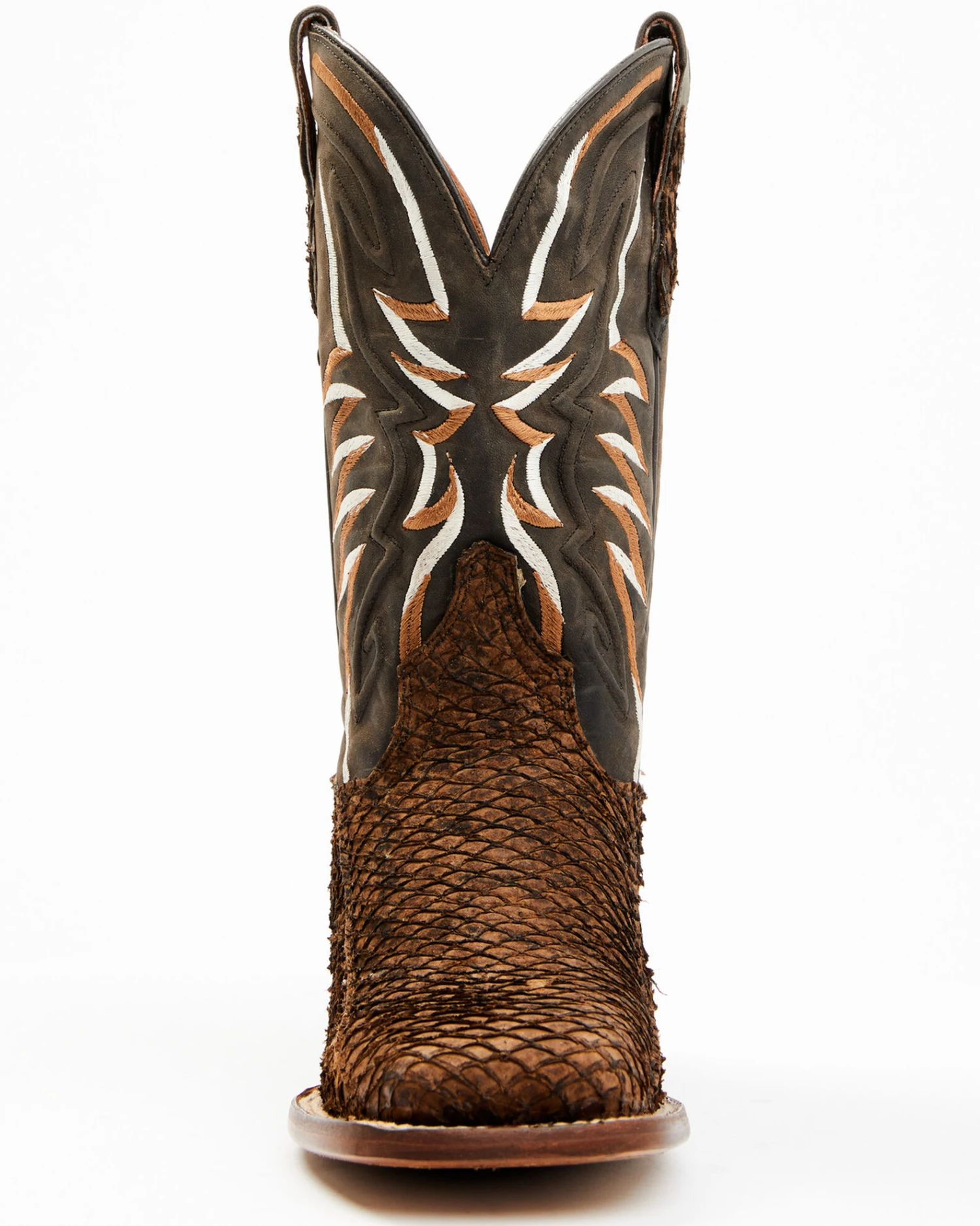 Dan Post Women's Exotic Sea Bass Western Boots - Broad Square Toe 4 Dan Post Women's Exotic Sea Bass Western Boots - Broad Square Toe - Image 2