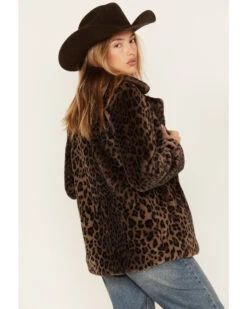 Shyanne Women's Leopard Print Faux Fur Coat 8 Shyanne Women's Leopard Print Faux Fur Coat -Dan Post Store 2000381354 022 P4