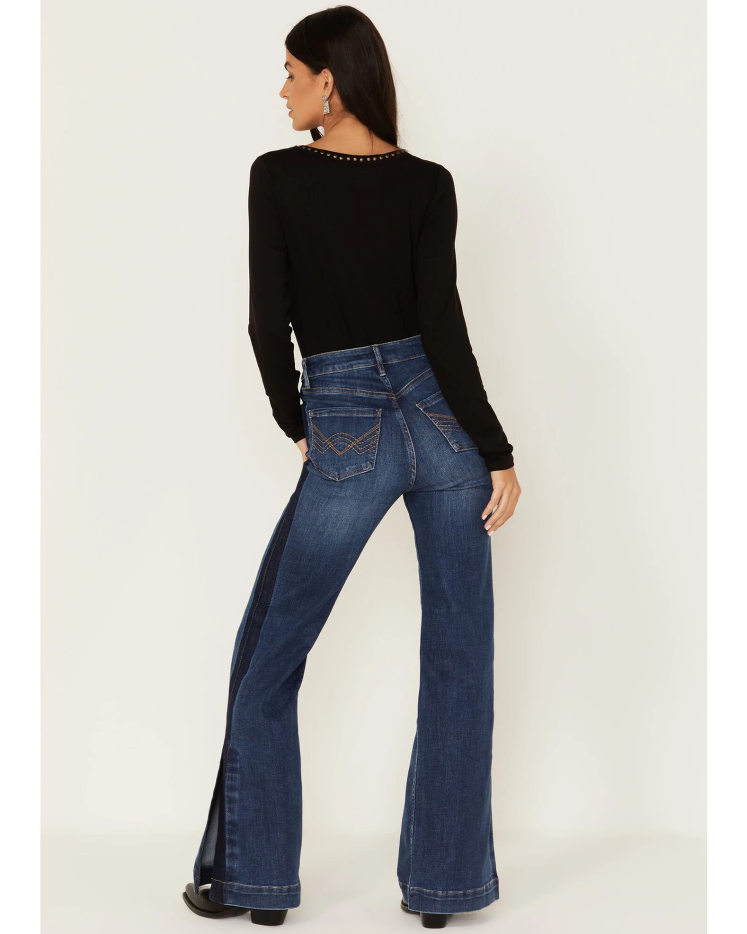 Idyllwind Women's Gwynn High Risin Trouser Flare Jeans 5 Idyllwind Women's Gwynn High Risin Trouser Flare Jeans - Image 3