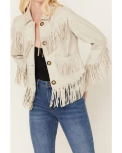 Idyllwind Women's Bellebrook Leather Fringe Jacket -Dan Post Store 2000381455 026 P3