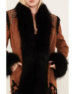 Double D Ranch Women's Morning Star Leather Jacket -Dan Post Store 2000381509 200 P3