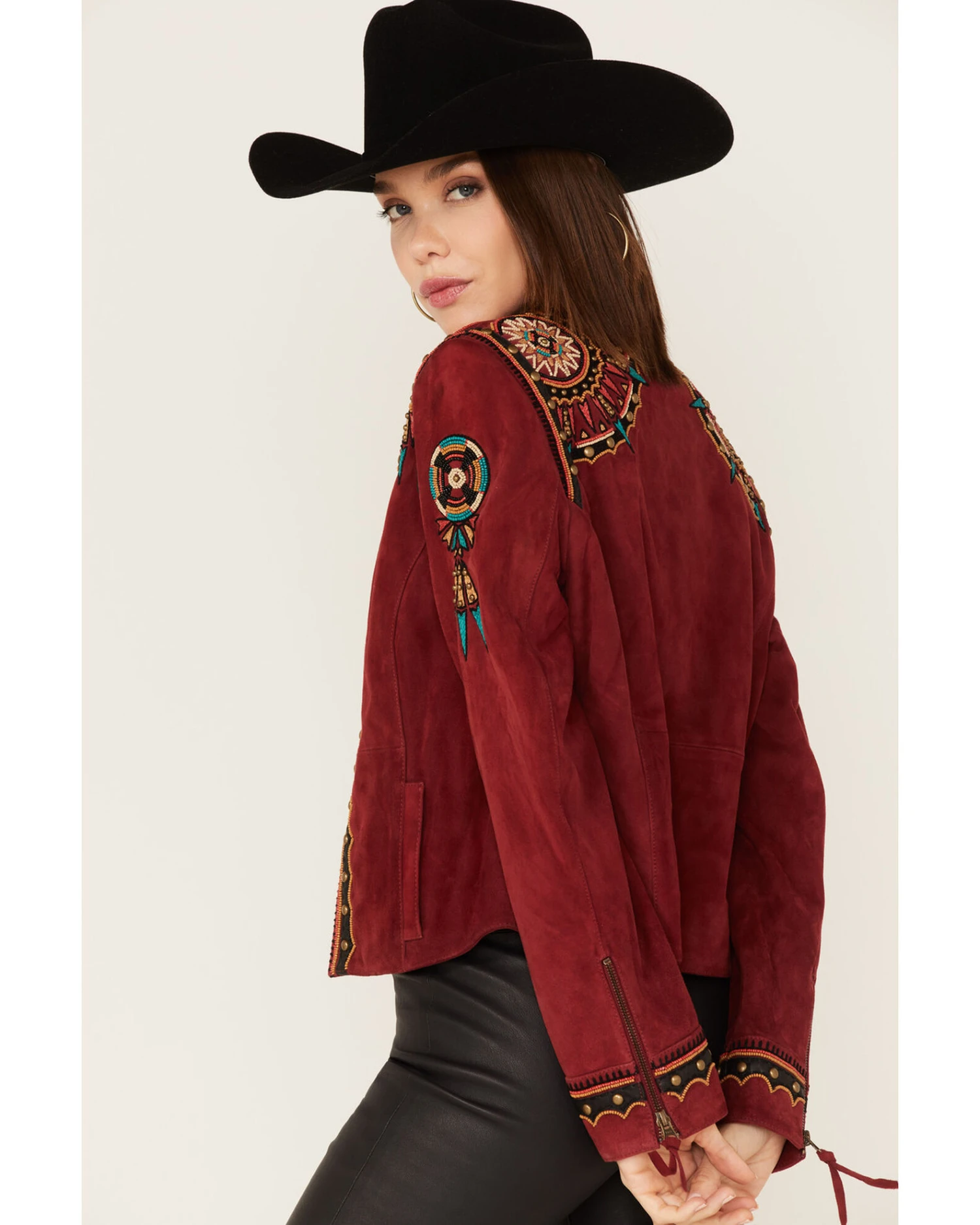 Double D Ranch Women's Sun Chaser Leather Jacket 6 Double D Ranch Women's Sun Chaser Leather Jacket - Image 4