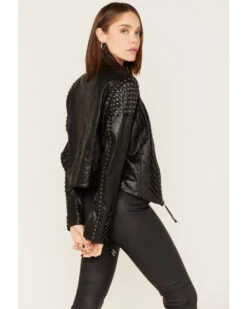 Double D Ranch Women's Solstice Ceremony Leather Jacket -Dan Post Store 2000381513 001 P4