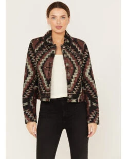 Double D Ranch Women's Firemaker Leather Jacket -Dan Post Store 2000381514 001 P1