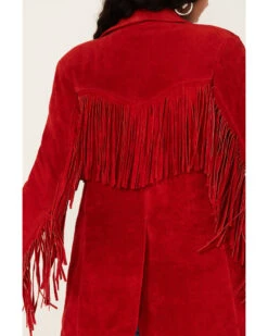 Understated Leather Women's Suede Fringe Marlboro Blazer -Dan Post Store 2000381556 646 P5