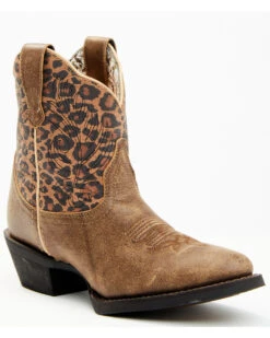 Laredo Women's Leopard Print Western Fashion Booties - Medium Toe -Dan Post Store 2000381770 902 P1