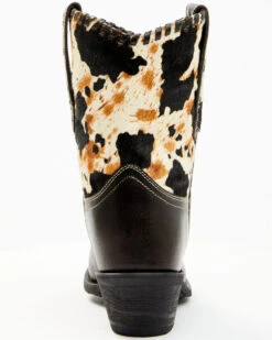 Laredo Women's Carleigh Hair On Hide Western Fashion Booties - Snip Toe -Dan Post Store 2000381772 001 P5