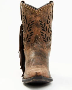 Laredo Women's Sweet Water Inlay Western Fashion Booties - Snip Toe -Dan Post Store 2000381773 201 P4
