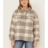 Cleo + Wolf Women's Buffalo Plaid Print Wool Shacket 2 Cleo + Wolf Women's Buffalo Plaid Print Wool Shacket -Dan Post Store 2000381849 104 P1