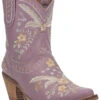 Dingo Women's Primrose Embroidered Floral Western Booties - Snip Toe -Dan Post Store 2000382116 500 P1