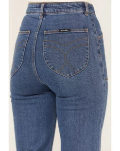 Rolla's Women's East Coast Dark Wash High Rise Flare Pants -Dan Post Store 2000382129 401 P4