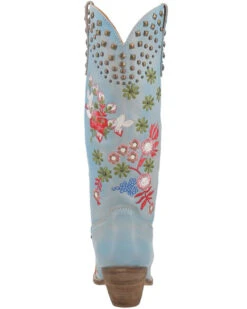 Dingo Women's Poppy Embroidered Studded Pull-On Western Tall Boot - Snip Toe -Dan Post Store 2000382154 400 P5