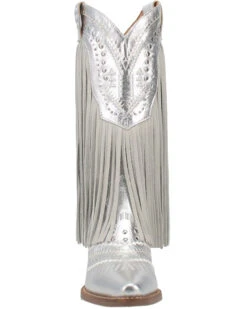 Dingo Women's Gypsy Studded Fringe Tall Western Boots - Snip Toe -Dan Post Store 2000383220 040 P4