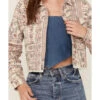 Shyanne Women's Americana Print Denim Jacket