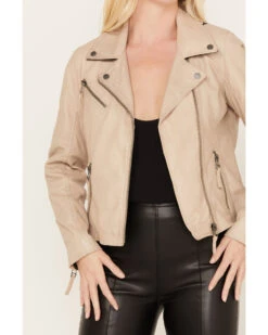 Mauritius Leather Women's Christy Scatter Star Leather Jacket 9 Mauritius Leather Women's Christy Scatter Star Leather Jacket -Dan Post Store 2000383715 944 P3