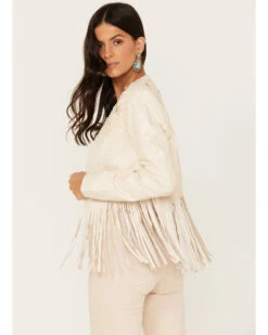 Boot Barn X Double D Women's Exclusive Embellished Fringe Bridal Jacket
