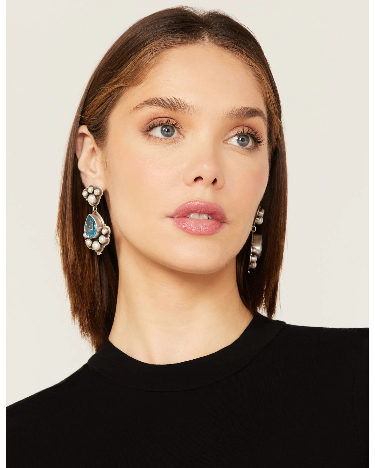 Boot Barn X Double D Women's Exclusive Gem Bridal Earrings 3 Boot Barn X Double D Women's Exclusive Gem Bridal Earrings