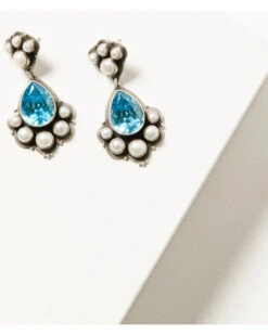 Boot Barn X Double D Women's Exclusive Gem Bridal Earrings 7 Boot Barn X Double D Women's Exclusive Gem Bridal Earrings -Dan Post Store 2000384453 040 P2