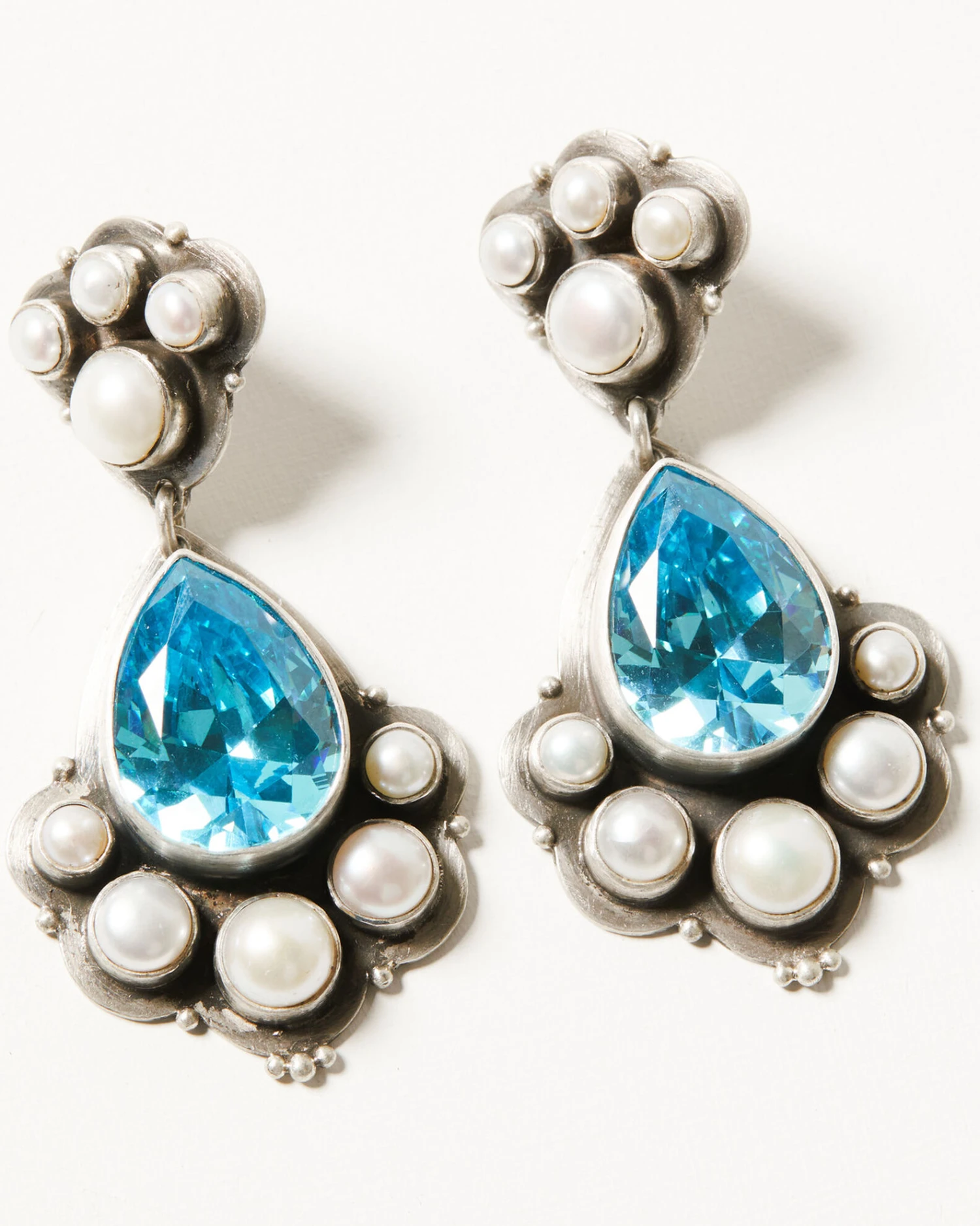 Boot Barn X Double D Women's Exclusive Gem Bridal Earrings 4 Boot Barn X Double D Women's Exclusive Gem Bridal Earrings - Image 2