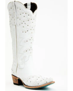 Boot Barn X Lane Women's Exclusive Calypso Leather Western Bridal Boots - Snip Toe -Dan Post Store 2000385226 100 P1