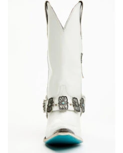 Boot Barn X Lane Women's Exclusive The New Mrs. Satin Pearl Western Bridal Boots - Snip Toe -Dan Post Store 2000385228 100 P4
