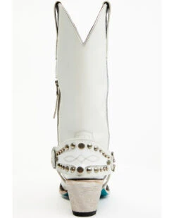 Boot Barn X Lane Women's Exclusive The New Mrs. Satin Pearl Western Bridal Boots - Snip Toe -Dan Post Store 2000385228 100 P6