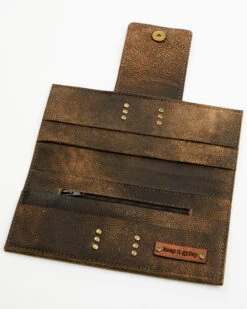 Keep It Gypsy Women's Large Cowhide Wallet 7 Keep It Gypsy Women's Large Cowhide Wallet -Dan Post Store 2000385501 710 P3