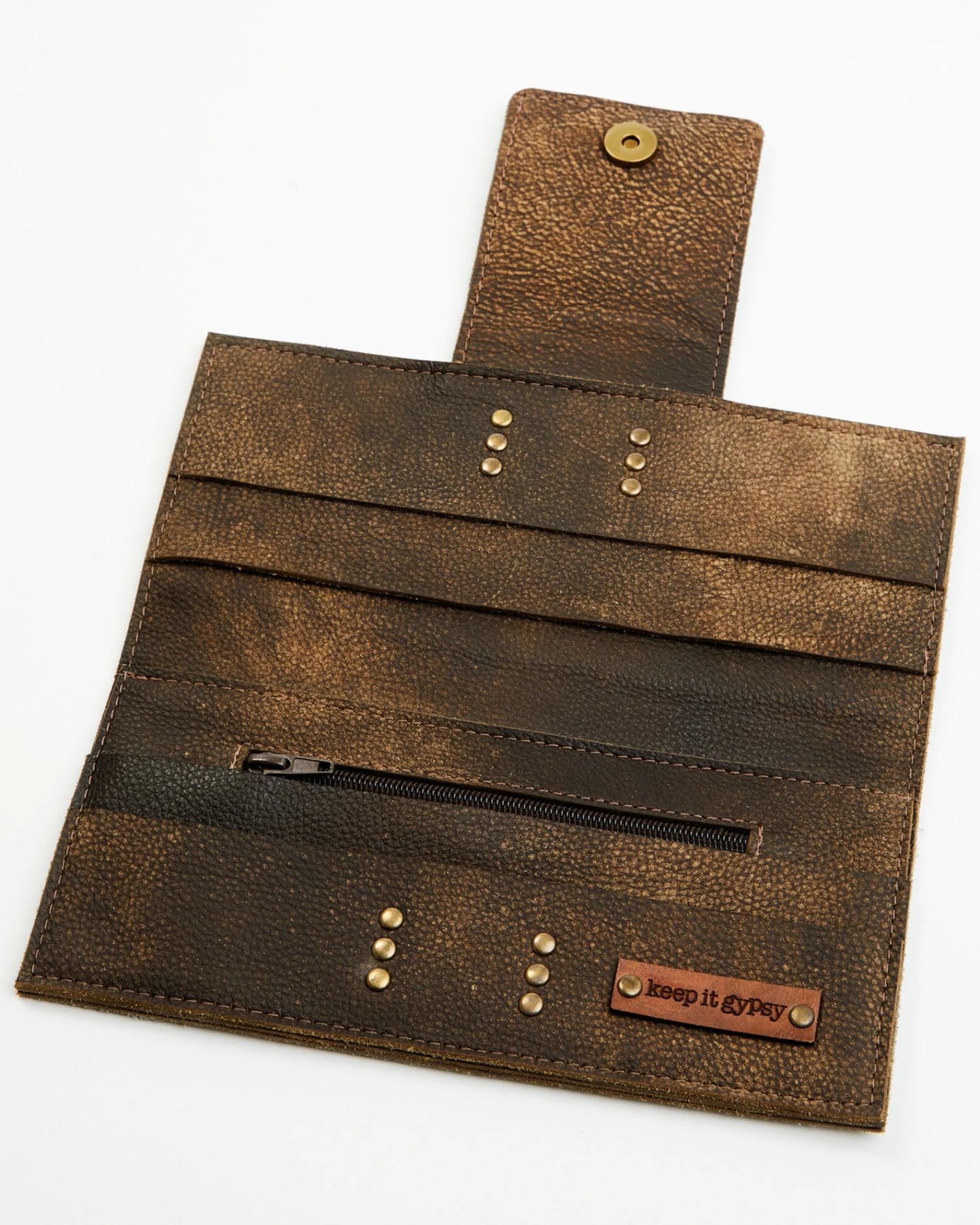 Keep It Gypsy Women's Large Cowhide Wallet 5 Keep It Gypsy Women's Large Cowhide Wallet - Image 3