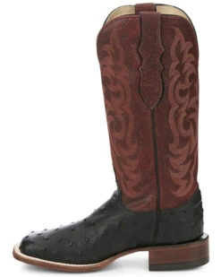 Justin Women's Exotic Full Quill Ostrich Western Boots - Broad Square Toe 11 Justin Women's Exotic Full Quill Ostrich Western Boots - Broad Square Toe -Dan Post Store 2000386129 001 P3