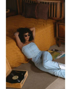 Understated Leather Women's Bluegrass Studded Jeans