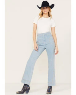 Understated Leather Women's Bluegrass Studded Jeans 8 Understated Leather Women's Bluegrass Studded Jeans -Dan Post Store 2000386324 400 P2