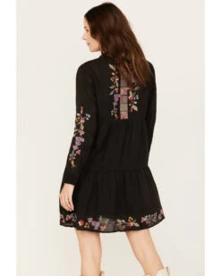 Johnny Was Women's Petunia Tiered Shirt Dress -Dan Post Store 2000386521 001 P4