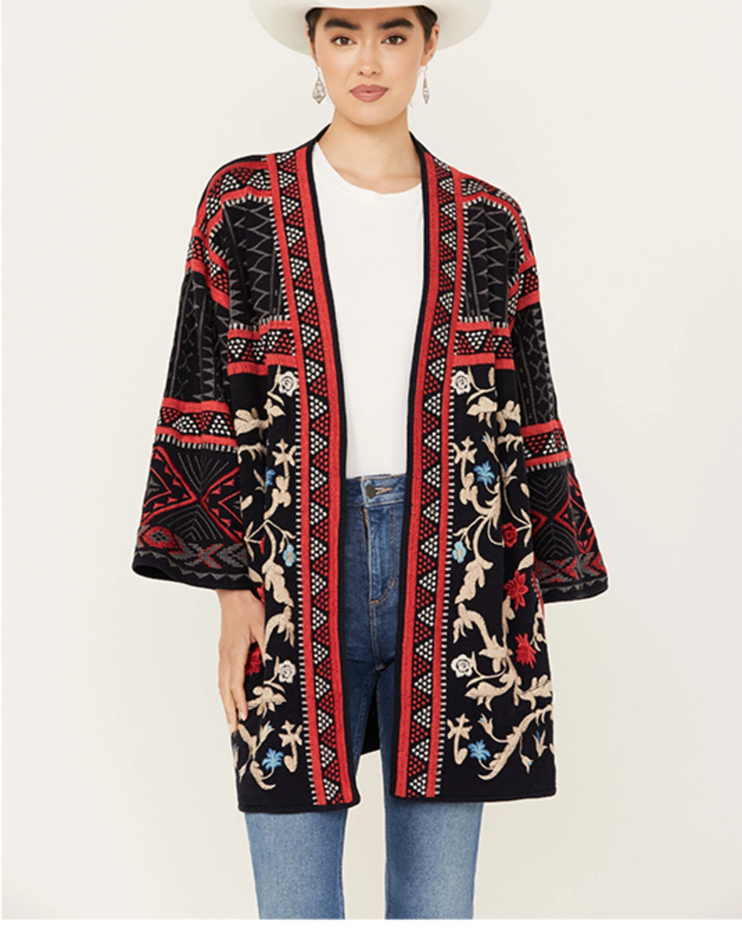 Johnny Was Women's Rahi Kimono 4 Johnny Was Women's Rahi Kimono - Image 2