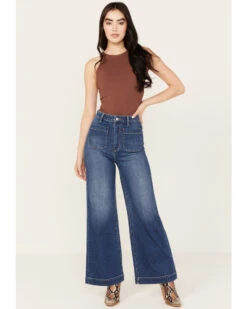 Rolla's Women's High Rise Stretch Sailor Jeans -Dan Post Store 2000386554 401 P1