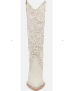 Dolce Vita Women's Navene Pearls Western Boots - Snip Toe -Dan Post Store 2000387127 105 P4
