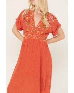 Dan Post Store 18 Free People Women's Maisle Maxi Dress