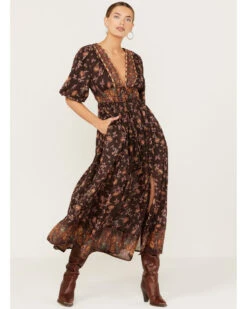 Free People Women's Lysette Dress -Dan Post Store 2000387967 200 P1