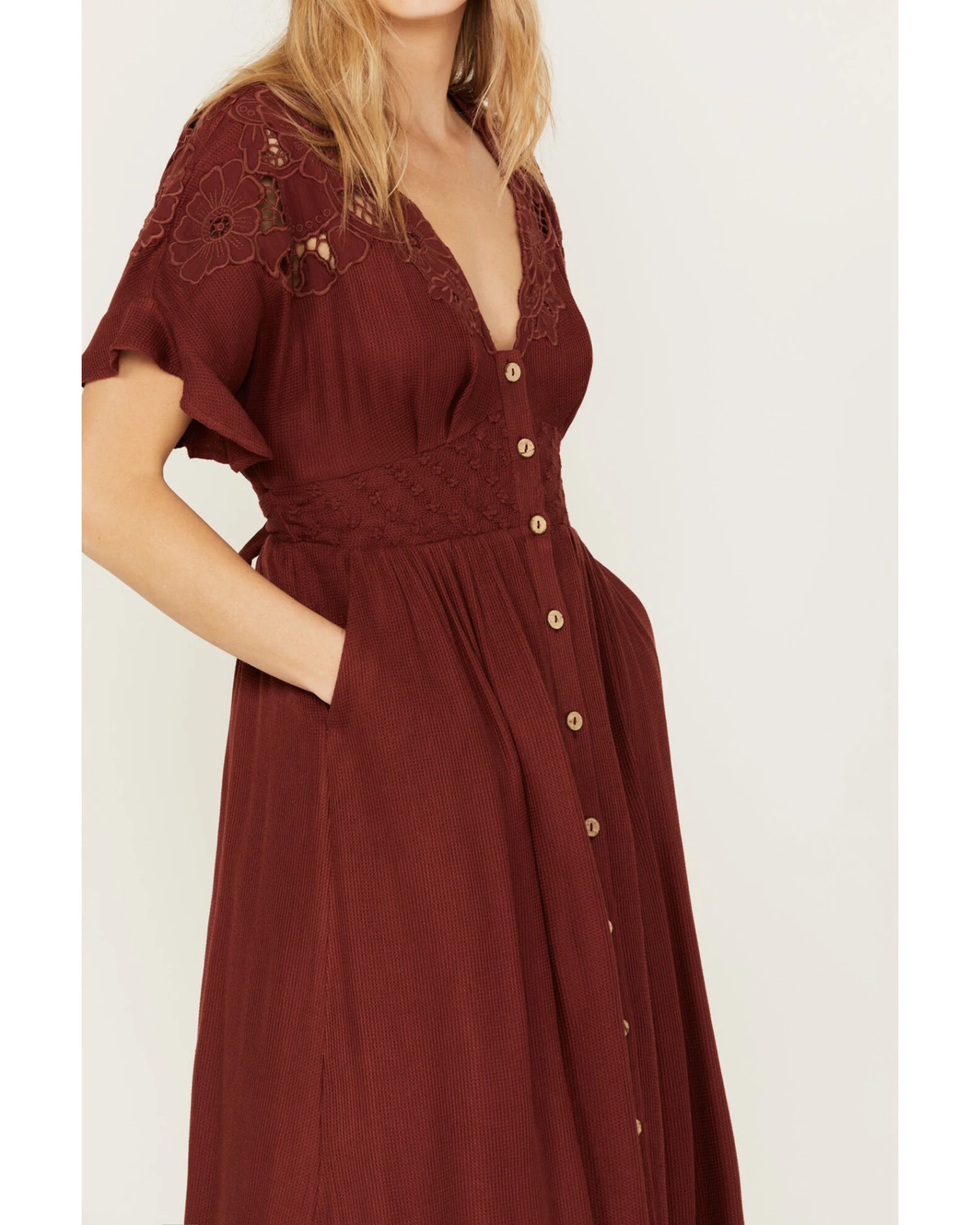 Free People Women's Colette Maxi Dress 3 Free People Women's Colette Maxi Dress