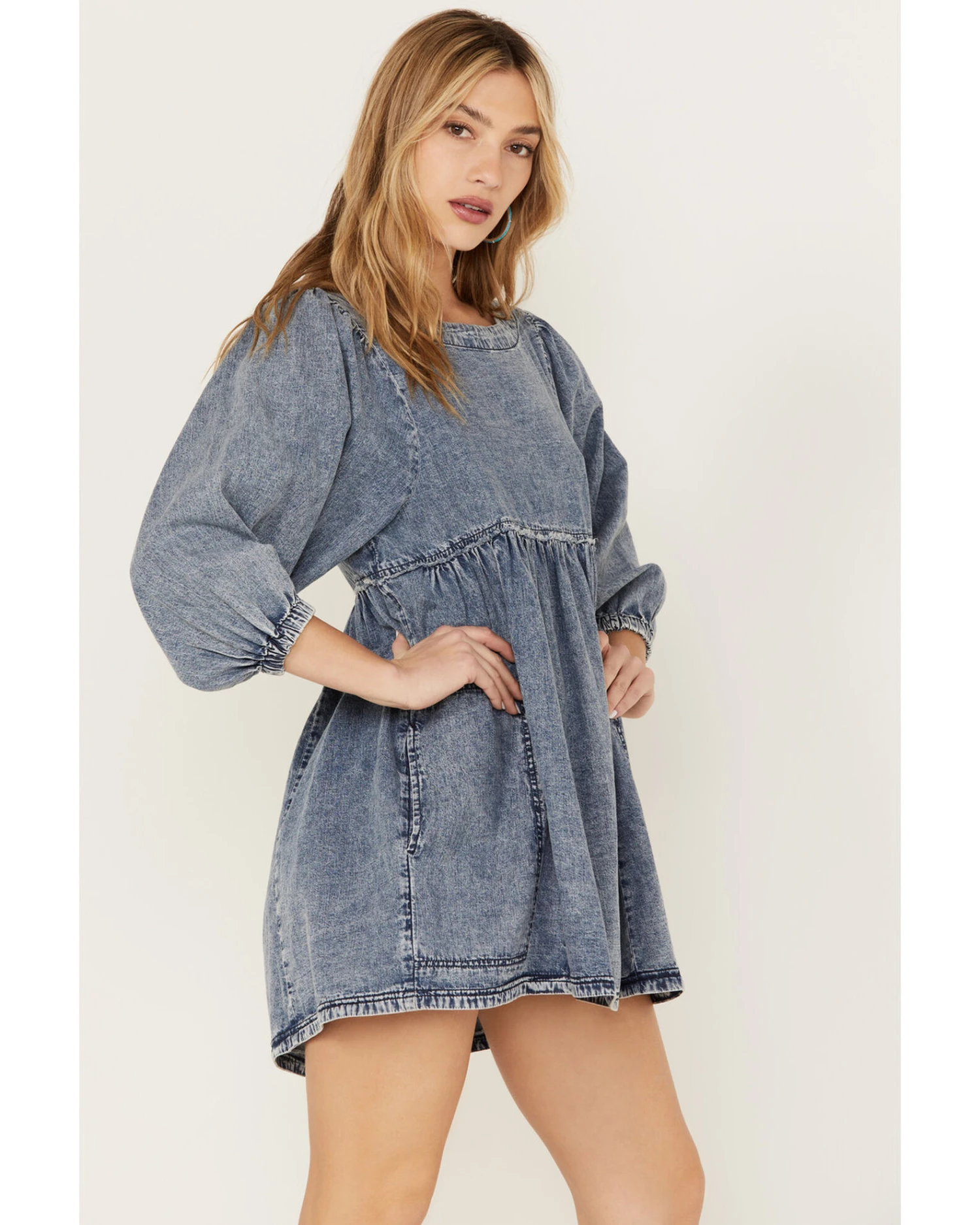 Free People Women's Get Obsessed Mini Dress 3 Free People Women's Get Obsessed Mini Dress