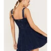 Free People Women's Margot Denim Mini Dress -Dan Post Store 2000388002 416 P4